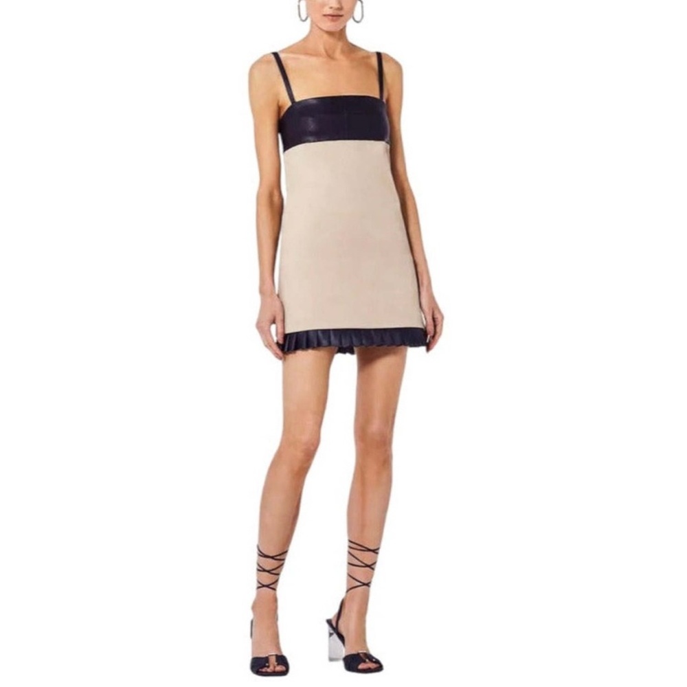ALEXIS Black and Tan Women's Dress